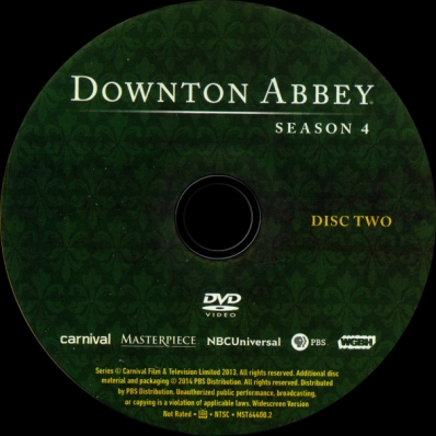 Dowton Abbey - Season; 4 disc 2