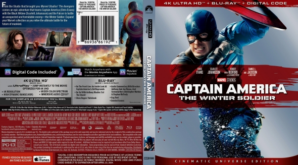 Captain America: The Winter Soldier 4K
