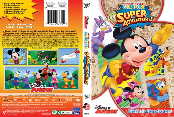 Mickey Mouse Clubhouse: Super Adventure! (DVD) 