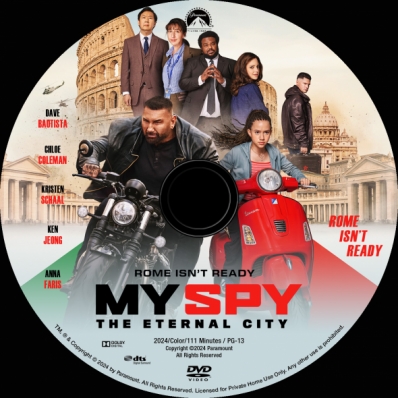 CoverCity - DVD Covers & Labels - My Spy: The Eternal City
