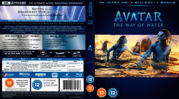 CoverCity - DVD Covers & Labels - Avatar: The Way of Water 4K