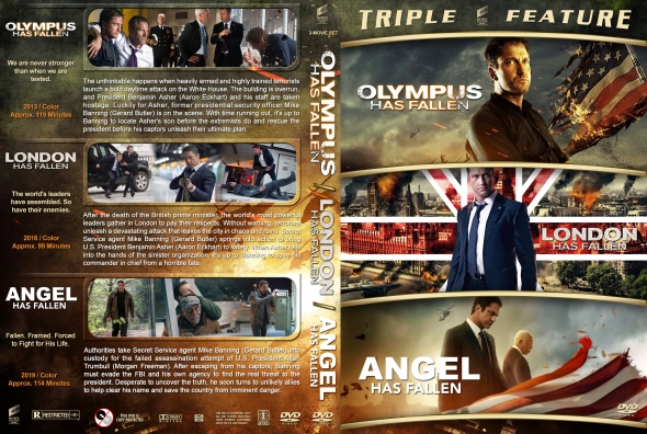 Olympus…London…Angel has Fallen Triple Feature