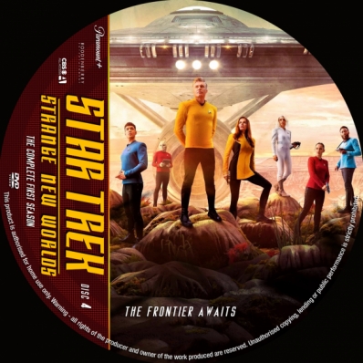 Star Trek Strange New Worlds - Season 1; disc 4