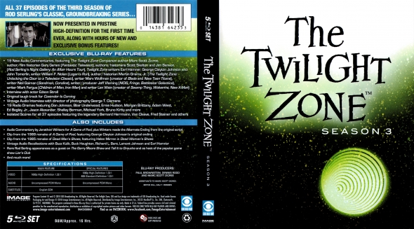 CoverCity - DVD Covers & Labels - The Twilight Zone - Season 3