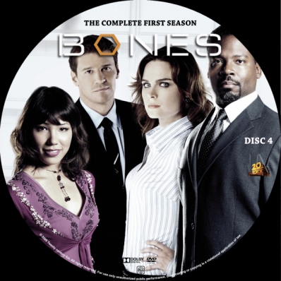 Bones - Season 1; disc 4