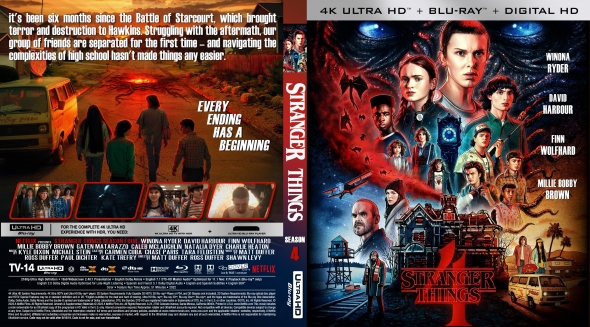CoverCity - DVD Covers & Labels - Stranger Things 4K - Season 4