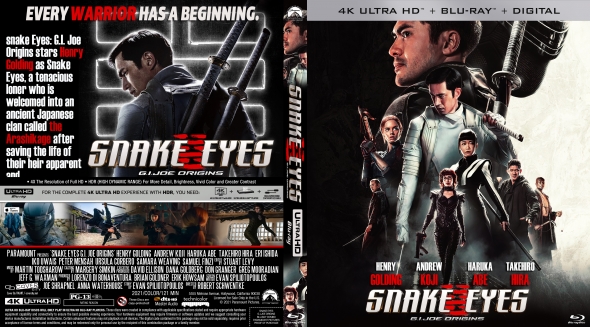 Snake Eyes: G.I. Joe Origins 4K