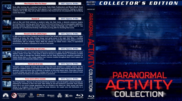 Paranormal Activity Collection (6)