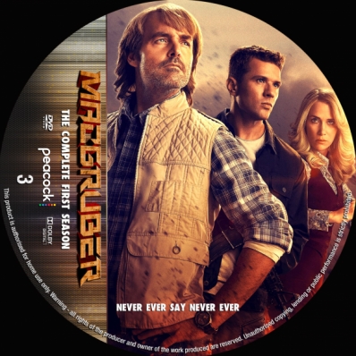 Macgruber - Season 1; disc 3