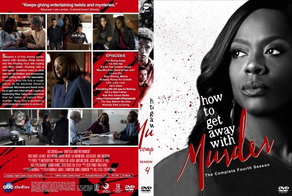 How to Get Away With Murder - Season 4 (spanning spine)