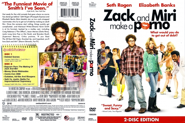 CoverCity - DVD Covers & Labels - Zack and Miri Make a Porno