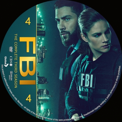 FBI - Season 3; disc 4