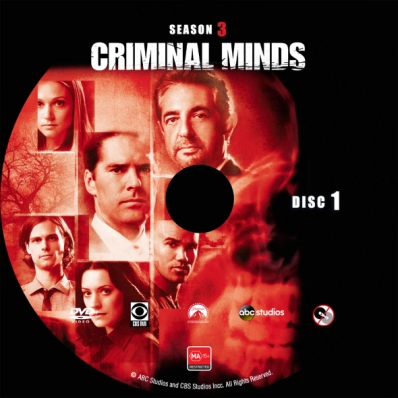Criminal Minds - Season 3; disc 1