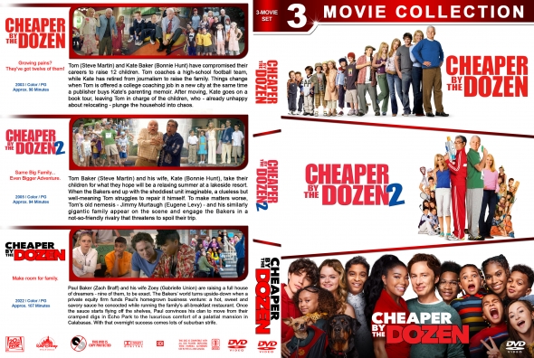 Cheaper by the Dozen Triple Feature