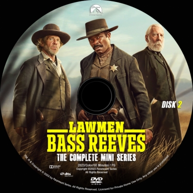 Lawmen: Bass Reeves - Mini Series; disk 2
