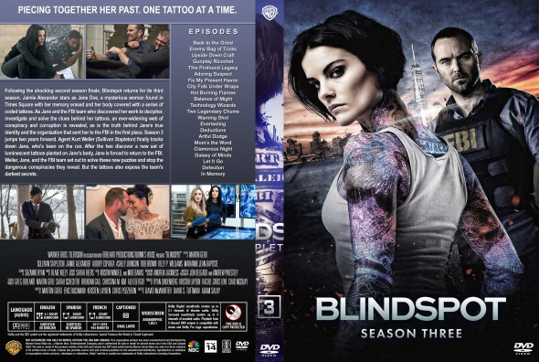 Blindspot - Season 3 (spanning spine)