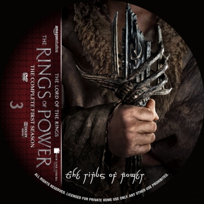 The Lord of the Rings: The Rings of Power - Season 1; disc 3