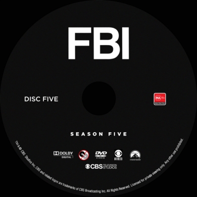FBI - Season 5; disc 5