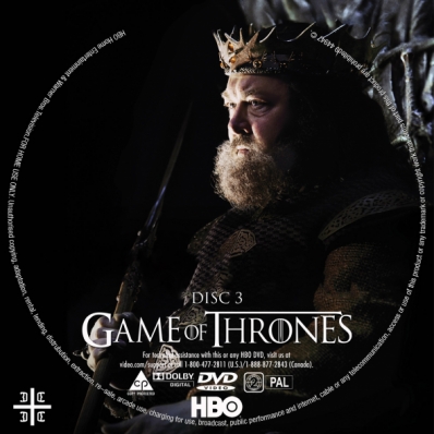 Game of Thrones - Season 1; disc 3
