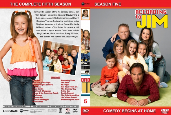 According to Jim- Season 5 (spanning spine)