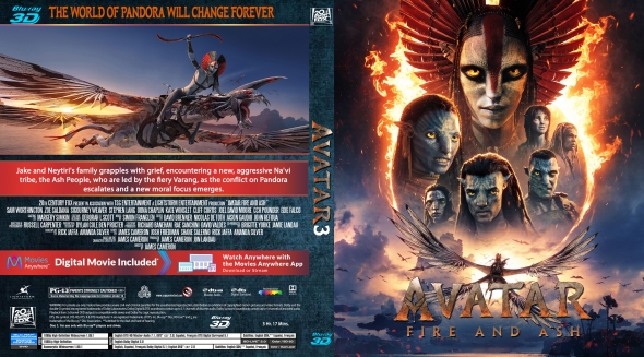 Avatar Fire And Ash 3D