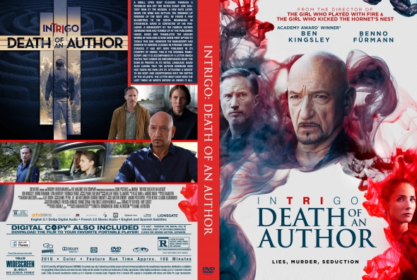 Intrigo Death Of An Author CoverCity - DVD Covers & Labels - Intrigo: Death of an Author