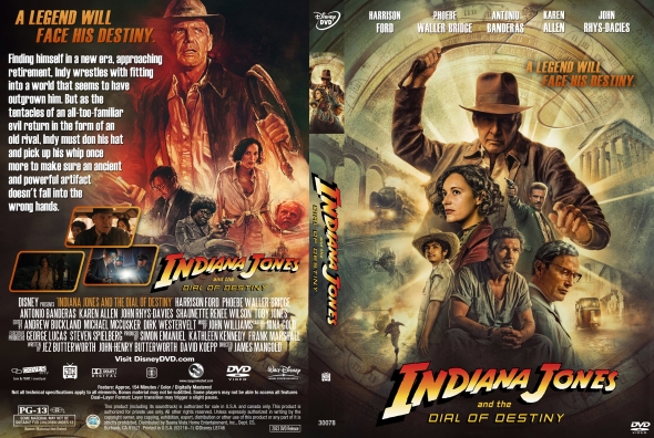 Indiana Jones and the Dial of Destiny (DVD) 