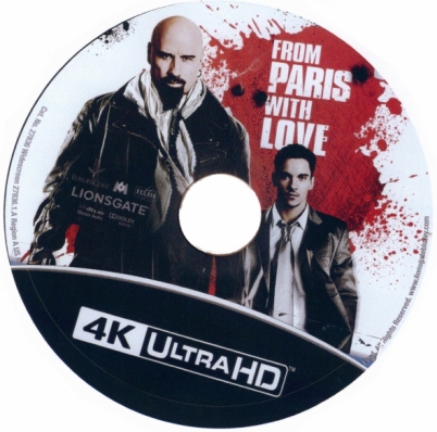 From Paris With Love 4K