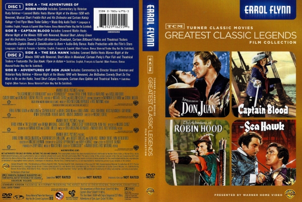 Greatest Classic Legends Errol Flynn Film Collection