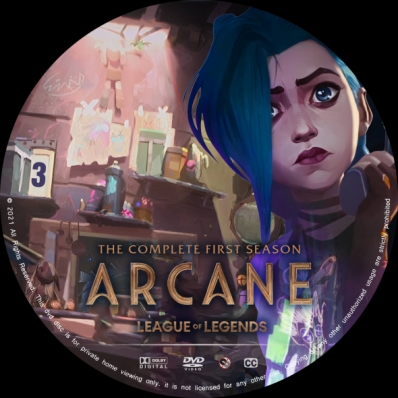 Arcane: League of Legends - Season 1; disc 3