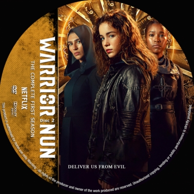 Warrior Nun - Season 1; disc 2