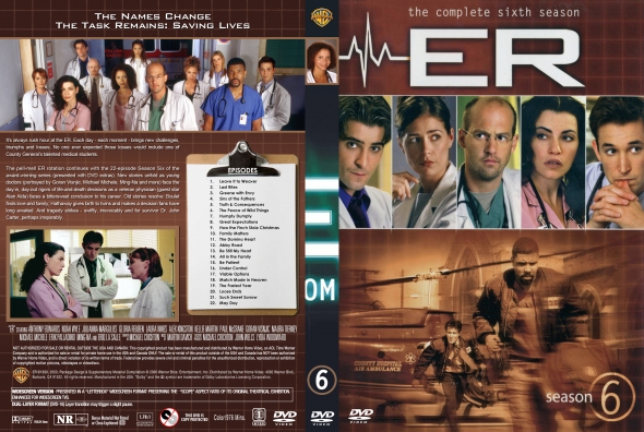 ER - Season 6 (spanning spine)