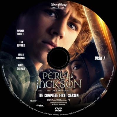 Percy Jackson and the Olympians - Season 1; disk 1