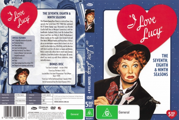 I Love Lucy - Season 7, 8 & 9