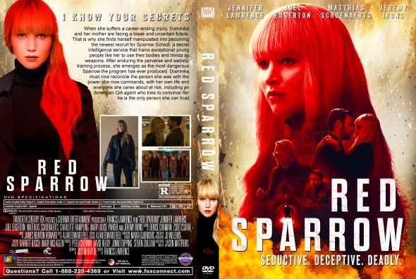 CoverCity - DVD Covers & Labels - Red Sparrow