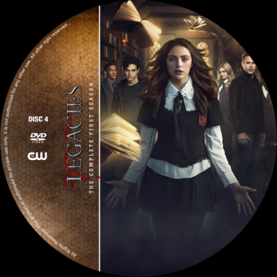 Legacies - Season 1; disc 4