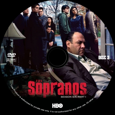 The Sopranos - Season 6; Part 1; disc 3