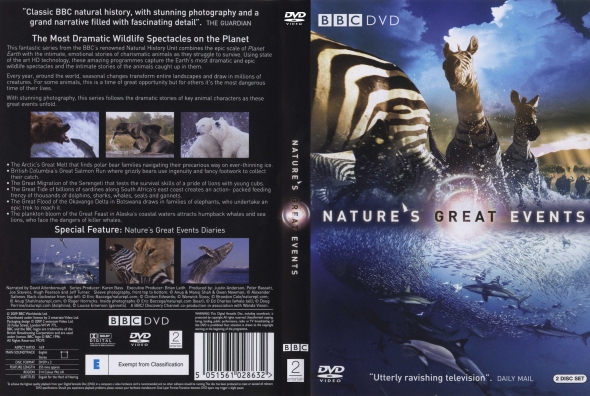 CoverCity - DVD Covers & Labels - BBC Natures Great Events