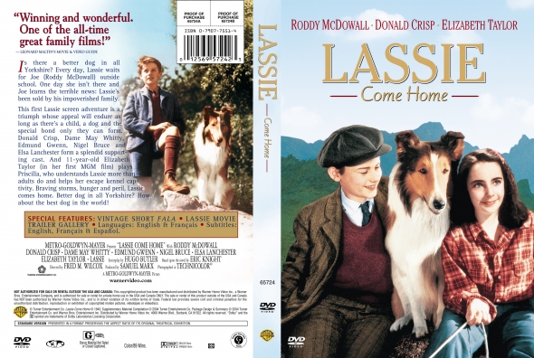 Covercity Dvd Covers And Labels Lassie Come Home