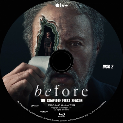 Before - Season 1; disk 2