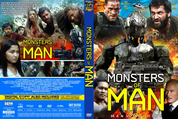 Covercity Dvd Covers Labels Monsters Of Man