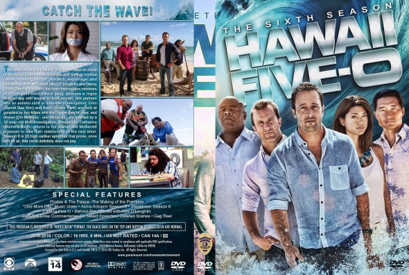 Hawaii Five-O - Season 6 (spanning spine)