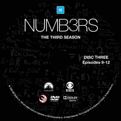 Numb3rs - Season 3; disc 3