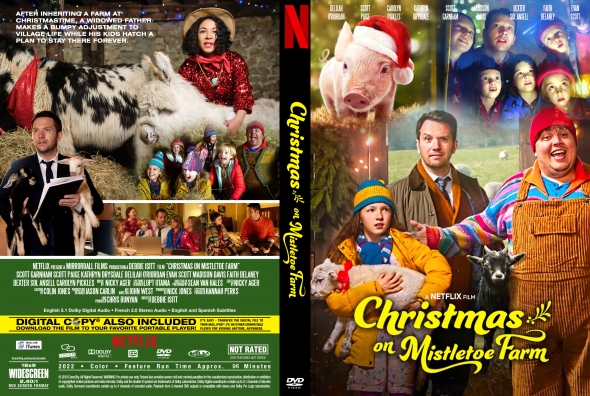 CoverCity DVD Covers Labels Christmas On Mistletoe Farm
