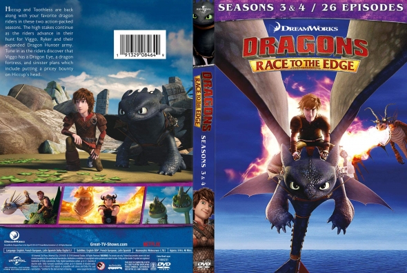 Dragons: Race to the Edge Seasons 3&4 (DVD)