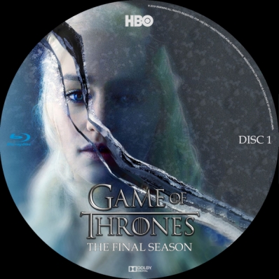 Game of Thrones - Season 8; disc 1