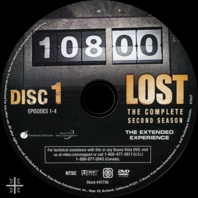 LOST - Season 2; disc 1