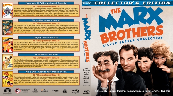 The Marx Brothers - Silver Screen Collection