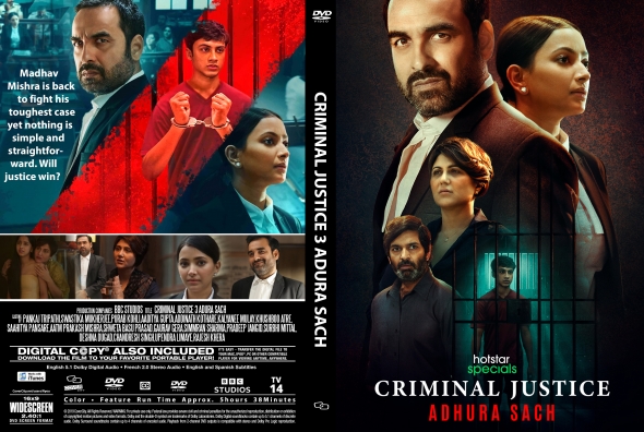 CoverCity - DVD Covers & Labels - Criminal Justice: Adhura Sach
