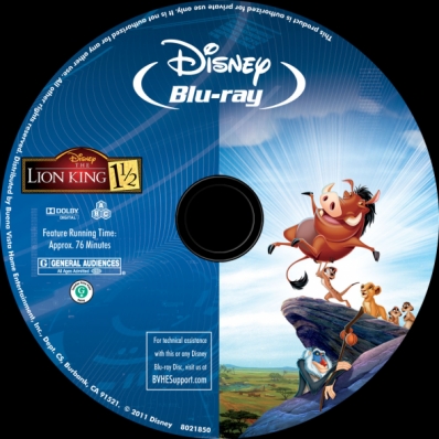 CoverCity - DVD Covers & Labels - The Lion King 1 1/2